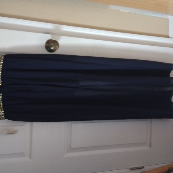 Midnight Doll Navy Blue Romper - Picture 6 of 8